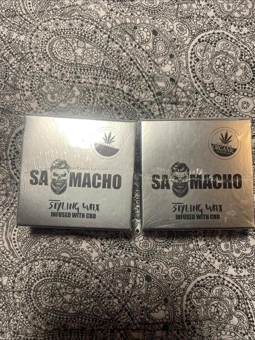 NIB SA Macho Styling Wax - Set of 2 Full Size